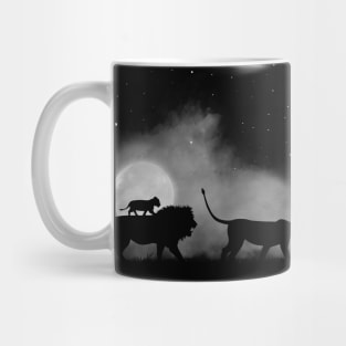 Lion family Mug